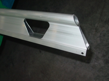 Componentes de aluminio fabricados