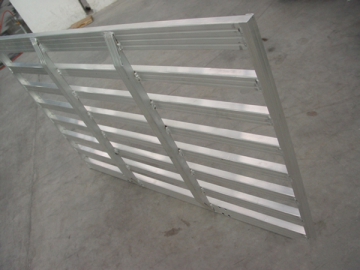 Componentes de aluminio fabricados