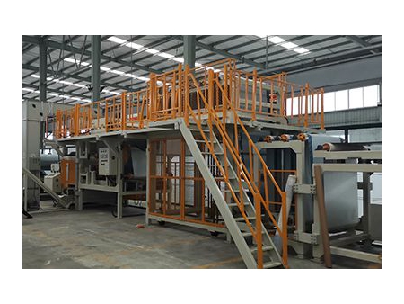 Línea de producción de membranas impermeabilizantes autoadhesivas de butilo